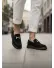 Mocasini barbati H, casual, negri, piele eco, comozi , H02